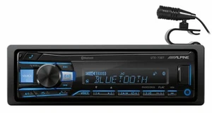 Alpine UTE-73BT, Single-DIN Digital Media Stereo w/ Bluetooth, AUX/USB - Picture 1 of 2