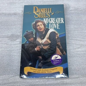 Danielle Steel's No Greater Love (VHS, 1998) Winfields Volume 3 NEW SEALED! - Picture 1 of 2
