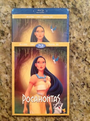 Pocahontas (Bluray/DVD,2016)NEW Authentic US Disney Club Exclusive  - Image 1 of 3