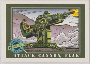 1991 Impel G.I. Joe #56A FLAK Attack Cannon - Picture 1 of 1