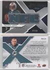 2008 Spx Winning Materials Nfl Letters /15 Chad Henne Rookie Triple Patch Rc