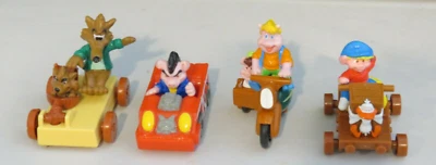 JUEGO SUELTO 4 McDonald's 1991 PIGGSBURG PIGS Juguete REGIONAL Rembrandt COMPLETO Foto 1 de 4