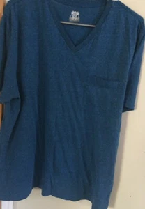 Route 66 Teal Tee Shirt With Pocket XL - Picture 1 of 2