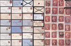 GB QV PENNY REDS on COVER Fine Plates or Unusual Postmarks ..PRICED as SINGLES