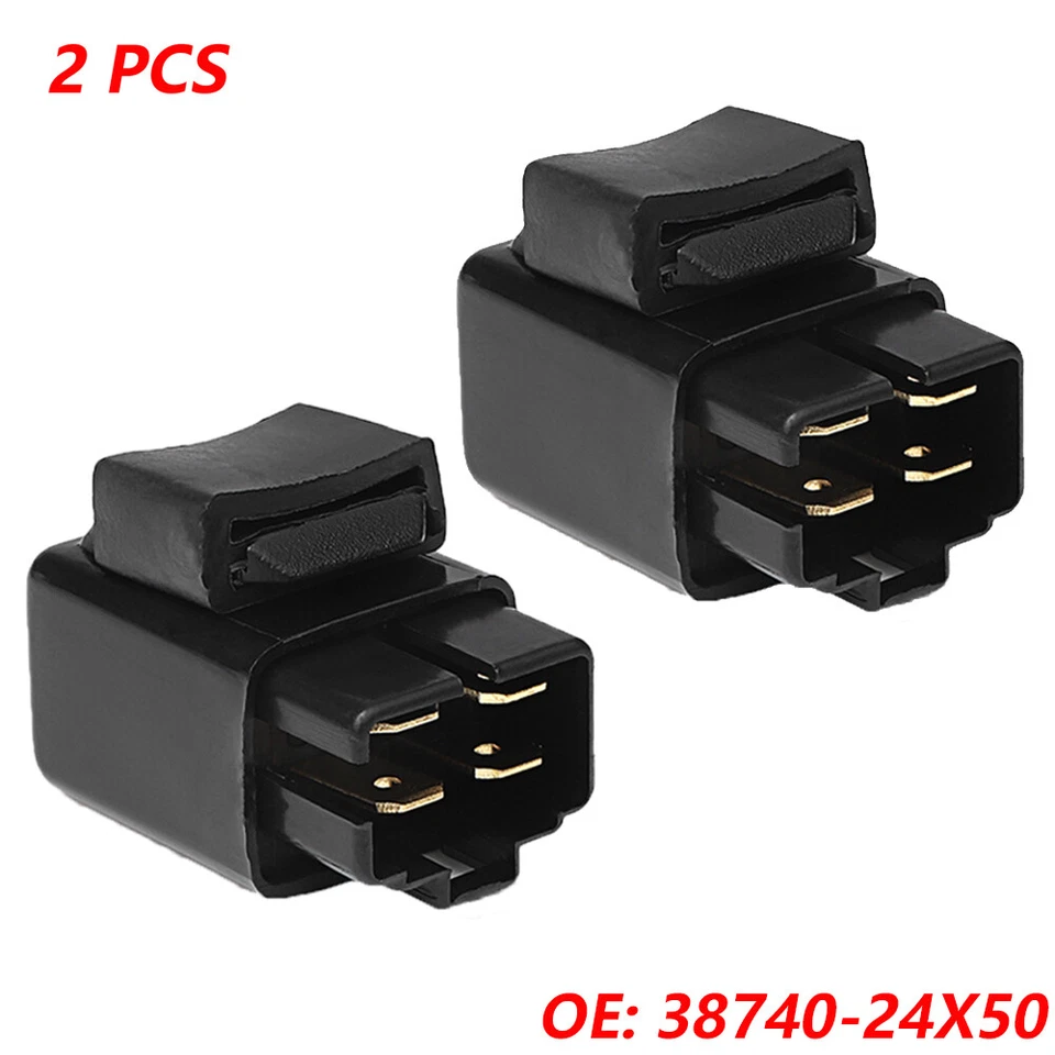 2Pcs Fuel Pump Fan Off Relay Fit 38740-24X50 For Suzuki GSXR600 GSXR750 GSXR1000 - Image 1 of 4
