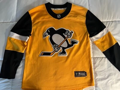 Camiseta amarela Pittsburgh Penguins Small Fanatics USADA - Imagem 1 de 4