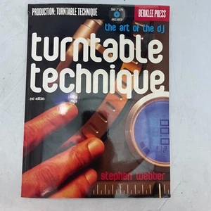 Stephen Webber Turntable Technique 2nd Edition Book w/ ONLY ONE 7" Record VG+! - Picture 1 of 4