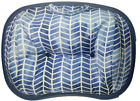 Sitzsack Schoßtisch, blau 17x12 Handgelenkpolster, Mauspad, Tablet-Slot, Tastaturleiste