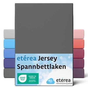 Sábana bajera Sábana bajera Jersey Sábana bajera Funda de colchón Algodón Sábana EMBALAJE ORIGINAL - Imagen 1 de 139