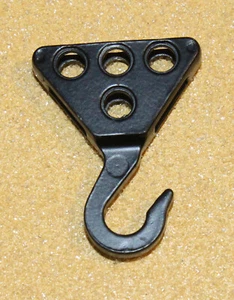 Technic Kranhaken schwarz Metall 70496 - Bild 1 von 2