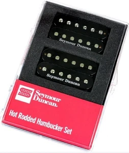 Seymour Duncan USA SH-4 JB & SH-2 Jazz Hot Rodded Black Guitar Pickup Set - Picture 1 of 3