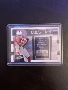 Reggie Wayne 2009 Absolute Tools Of The Trade Pro Bowl Laundry Tag - Picture 1 of 2