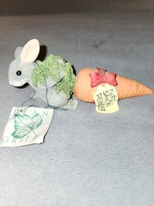 CHARMING TAILS "SNACK FOR THE REINDEER" #87/512 c.1996; Retirado 1996 Nuevo en Caja - Imagen 1 de 7