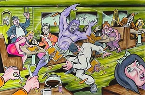 BAD BREAKFAST * MIKE BENNETT'S ORIGINAL ART (2024) 09/30/2024 - Picture 1 of 1