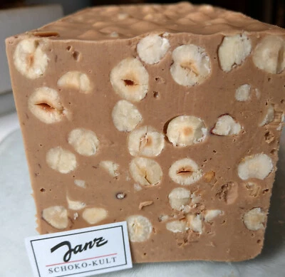 Janz Finest Nougat Light With Whole Nuts 600g 1/4 Block Our Best! - Image 1 of 3