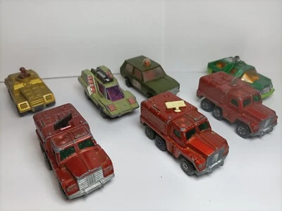 MATCHBOX SUPERFAST ROLAMATICS BADGER STOAT COSMOBILE POLICE PATROL PLANET SCOUT - Immagine 1 di 4