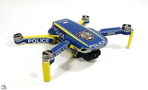 DJI MINI 2 - SKIN - DESIGN - POLICE - Bild 1 von 10