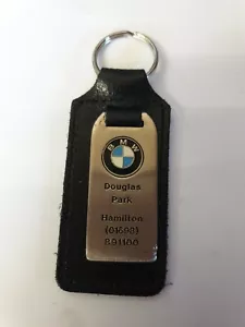BMW DOUGLAS PARK 1 2 3 4 5 SERIRS Z4 CAR AUTOMOTIVE MEMORABILIA KEY FOB KEY RING - Picture 1 of 3