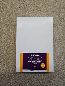 Ilford Multigrade RC Deluxe 3.5x5" SATIN 100 sheets. Recent Stock. - Picture 1 of 2
