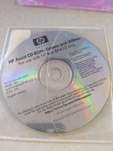 Hp Assist CD-ROM Drivers And Utilities For Use With HP Brio BA410 - Picture 1 of 4