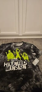 Walt Disney Haunted Mansion Tye Dye Glow LIMITED Men XL Xtra Large Short Sleeve - Picture 1 of 5