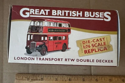 全新 - 优质英国巴士 - Atlas Editions - 伦敦交通 - 双层 — 第 1/4 张图片