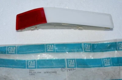 NOS 1985-86 BUICK SOMERSET SKYLARK DRIVER DOOR WARNING &CRTSY LAMP LENS 20454443 - Image 1 of 3