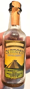 Sabroso Coffee Liqueur imported from Mexico empty Glass Bottle - Picture 1 of 4