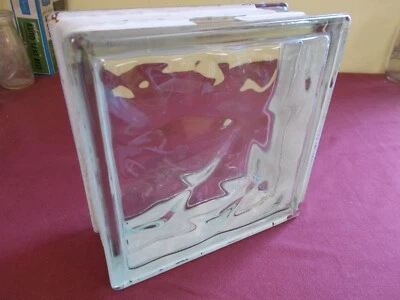 VTG NOS GLASS BLOCK WINDOW ARCHITECTUAL  DECORATIVE DESIGN STORE DISPLAY CRAFT - Image 1 of 4