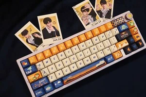 Love and deepspace Caleb Anime Keycap Keyboard Cospaly Cartoon Decorate Gift - Picture 1 of 6