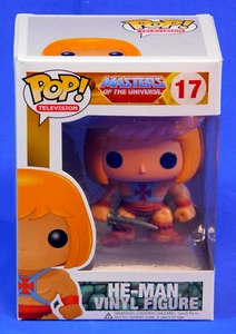 MASTERS OF THE UNIVERSE HE-MAN FUNKO POP! #17 FIRST VERSION VAULTED - Picture 1 of 4
