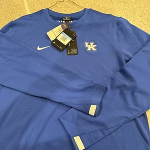 Nike Dri-Fit Kentucky Wildcats On-Field Coach Pullover Sweater Mens M CQ5049-480 - Picture 1 of 21