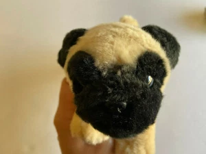 Aurora Miyoni Peluche Suave Peluche Pug - Crema Bronceada - 7,5" ¡Adorable! - Imagen 1 de 8