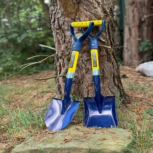 Kids' Shovel Set Includes Square & Round Mouth Shovels with Lightweight Handles - Picture 1 of 7