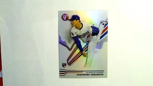 2024 Topps Pristine Yoshinobu Yamamoto Base Refractor #117 - Picture 1 of 2