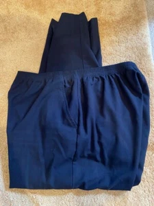 Studio Works Womens Elastic Waist Black Pants Size 20W - Picture 1 of 5