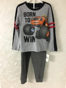 Nickelodeon-Boy`s Pajamas-2 Piece Top & Pants-Size 5 T-NWT - Picture 1 of 12