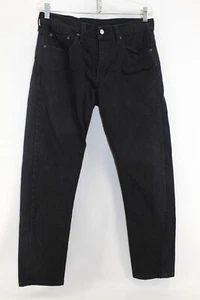 Jeans Levi’s 502 32x30 (etiqueta 32x32) regular cónico negro lavado oscuro - Imagen 1 de 13