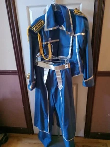Colonel Mustard Outfit Full Metal Alchemist Lrg Deluxe Cosplay Halloween Costume - Picture 1 of 18