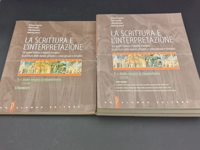 La scrittura e l'interpretazione. vol. 1 Tomo secondo PALUMBO 2004 MANCA CD ROM - Immagine 1 di 4