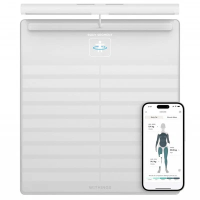 Withings Body Scan - Personenwaage - Farbdisplay - WLAN-Waage - Analyse - white - Bild 1 von 3