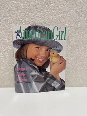 American Girl Magazine March/April 1995 – Vol. 3 No. 2 – Paper Doll Intact Foto 1 de 4
