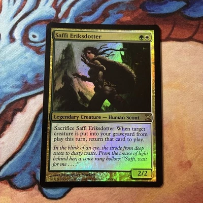 Magic the Gathering Foil Time Spiral Saffi Eriksdotter English Card - Image 1 of 2