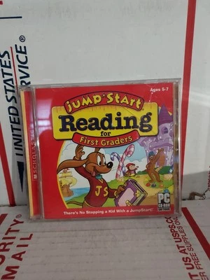 Jump Start Reading for First Graders CD-Rom Ages 5-7 Used No Key Codes - #162h - Image 1 of 2