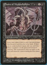 Chains of Mephistopheles Legends NM Black Rare MAGIC CARD (ID# 240753) ABUGames