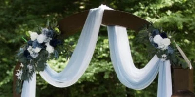 Темно-синий свадьбы/празднования деревенский/гламур украшения - б/у - Изображение 1 из 4