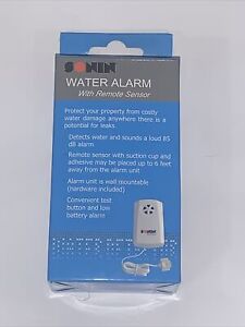 Alarme eau Sonin avec télécapteur 00800 avertissements de fuites et de débordements