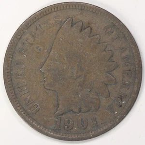 Centesimo testa di indiano 1901 1C - Foto 1 di 2