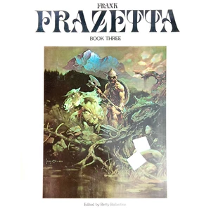 Frank Frazetta Book of some favorite fantasy portfolio plates Betty Ballantine 3 - Picture 1 of 6