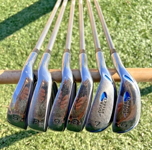 Tiger Shark Golf Set Women’s 6&7 Hybrids 8-S Irons All Original 6 Clubs RH - Picture 1 of 12